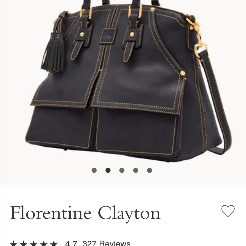 Florentine Clayton Bag / more pics will be added soon.